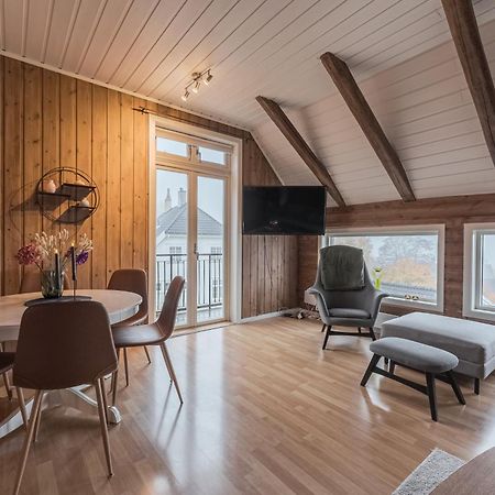 Toppleilighet I Sentrum Av Lillehammer Zewnętrze zdjęcie