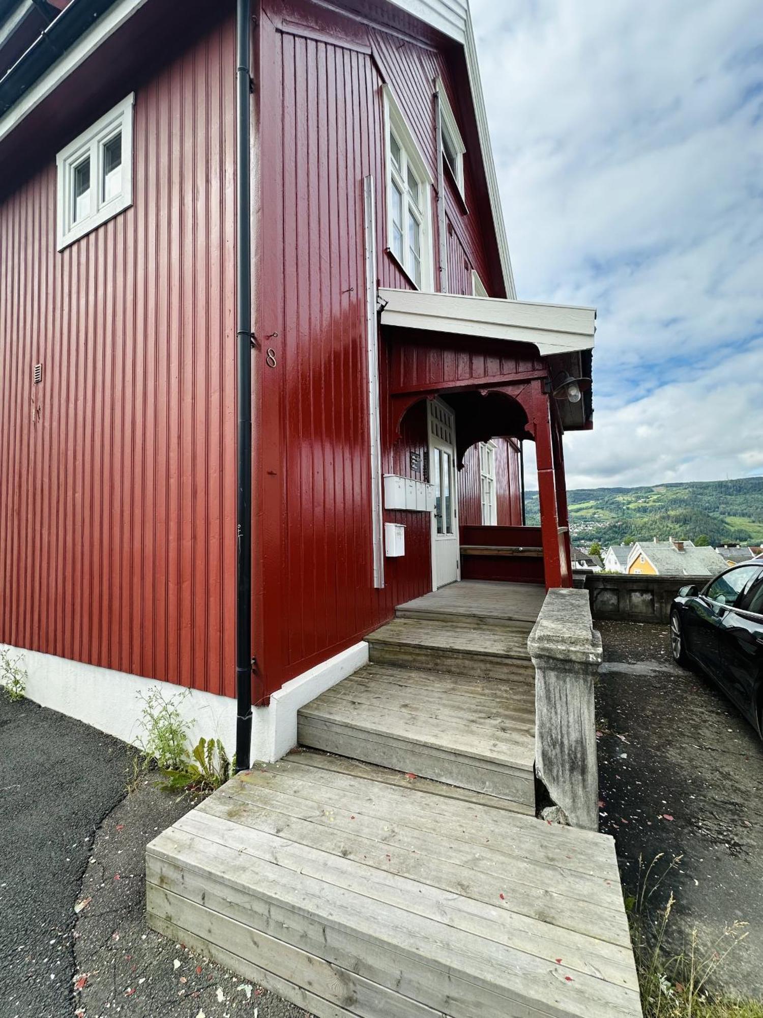 Toppleilighet I Sentrum Av Lillehammer Zewnętrze zdjęcie